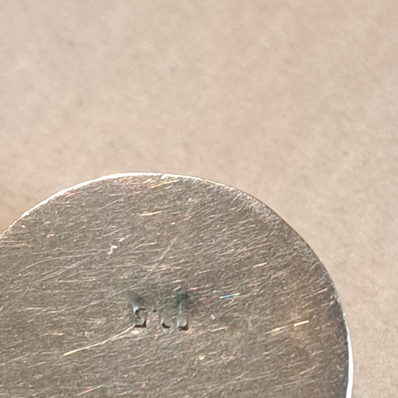 Beaded Triple Strand Crystal Bracelet with Sterling Silver Ornate Clasp 7"L - Picture 4 of 6